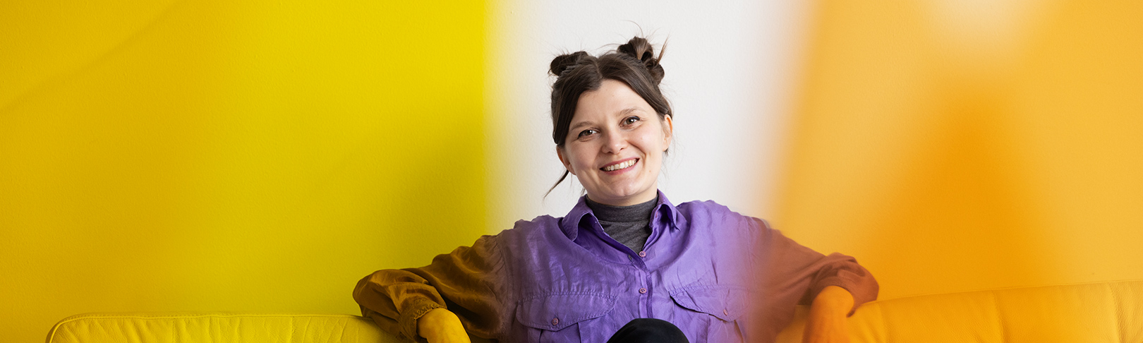 Iiti Yli-Harja smiling.